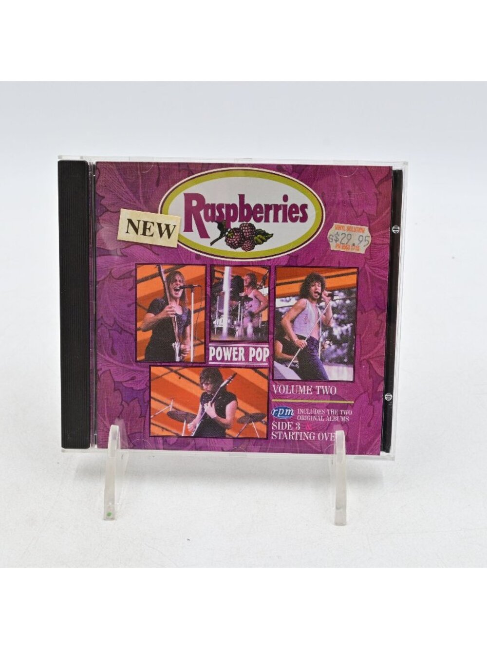 Raspberries Power Pop Volume Two CD RPM 163 Records 1996 Compilation Album